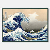 Tavla med The Great Wave off Kanagawa poster – Katsushika Hokusai – Japansk konst