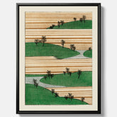 Japanskt Landskap canvas  – Vintageposter av Watanabe Shōtei