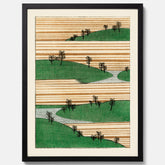 Japanskt Landskap poster  – Vintageposter av Watanabe Shōtei