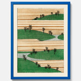 Japanskt Landskap poster  – Vintageposter av Watanabe Shōtei