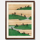 Japanskt Landskap poster  – Vintageposter av Watanabe Shōtei