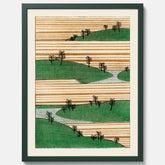 Japanskt Landskap poster  – Vintageposter av Watanabe Shōtei