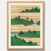 Japanskt Landskap poster  – Vintageposter av Watanabe Shōtei