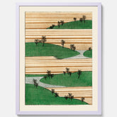Japanskt Landskap poster  – Vintageposter av Watanabe Shōtei
