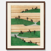 Japanskt Landskap poster  – Vintageposter av Watanabe Shōtei