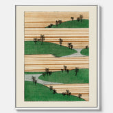 Japanskt Landskap canvas  – Vintageposter av Watanabe Shōtei