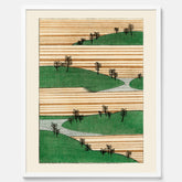 Japanskt Landskap poster  – Vintageposter av Watanabe Shōtei