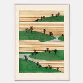 Japanskt Landskap poster  – Vintageposter av Watanabe Shōtei