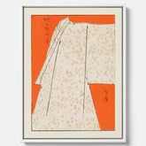 Canvastavla med "Japanese Robe" poster  – Vintageposter av Watanabe Shōtei