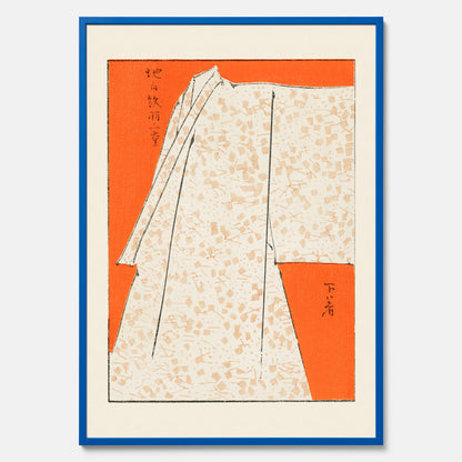 Tavla med &quot;Japanese Robe&quot; poster  – Vintageposter av Watanabe Shōtei