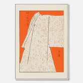 Canvastavla med "Japanese Robe" poster  – Vintageposter av Watanabe Shōtei