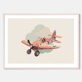 Flygplan Poster No.2 – Affisch till barnrum, Poster för barn, barnposter, barntavla