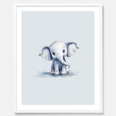 Elefant Poster – Affisch till barnrummet, barnposter, lekfull poster
