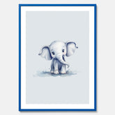 Elefant Poster – Affisch till barnrummet, barnposter, lekfull poster