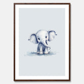 Elefant Poster – Affisch till barnrummet, barnposter, lekfull poster