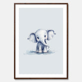Elefant Poster – Affisch till barnrummet, barnposter, lekfull poster
