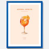 Tavla med en Aperol Spritz drink poster