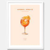 Tavla med en Aperol Spritz drink poster