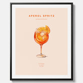 Canvas Tavla med en Aperol Spritz drink poster