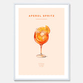 Tavla med en Aperol Spritz drink poster