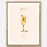 Tavla med Bellini Poster – Affisch med drink, drinkposter