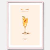 Tavla med Bellini Poster – Affisch med drink, drinkposter