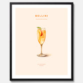 Tavla med Bellini Poster – Affisch med drink, drinkposter