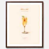 Tavla med Bellini Poster – Affisch med drink, drinkposter