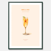 Tavla med Bellini Poster – Affisch med drink, drinkposter