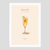 Bellini Poster – Affisch med drink, drinkposter
