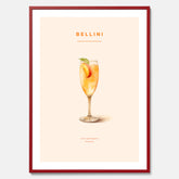 Tavla med Bellini Poster – Affisch med drink, drinkposter