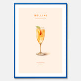 Tavla med Bellini Poster – Affisch med drink, drinkposter