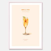 Tavla med Bellini Poster – Affisch med drink, drinkposter