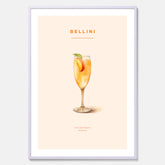 Tavla med Bellini Poster – Affisch med drink, drinkposter