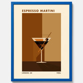 Tavla med Espresso Martini drink poster
