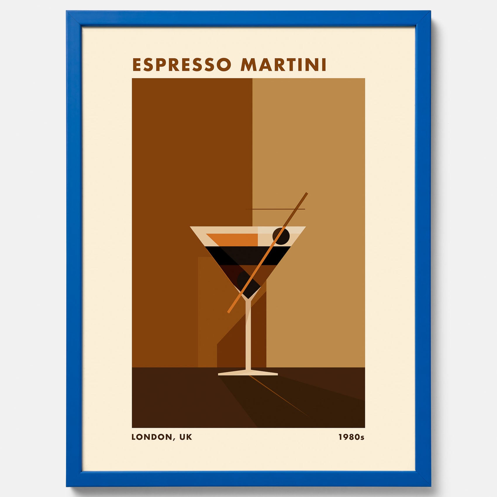 Tavla med Espresso Martini drink poster