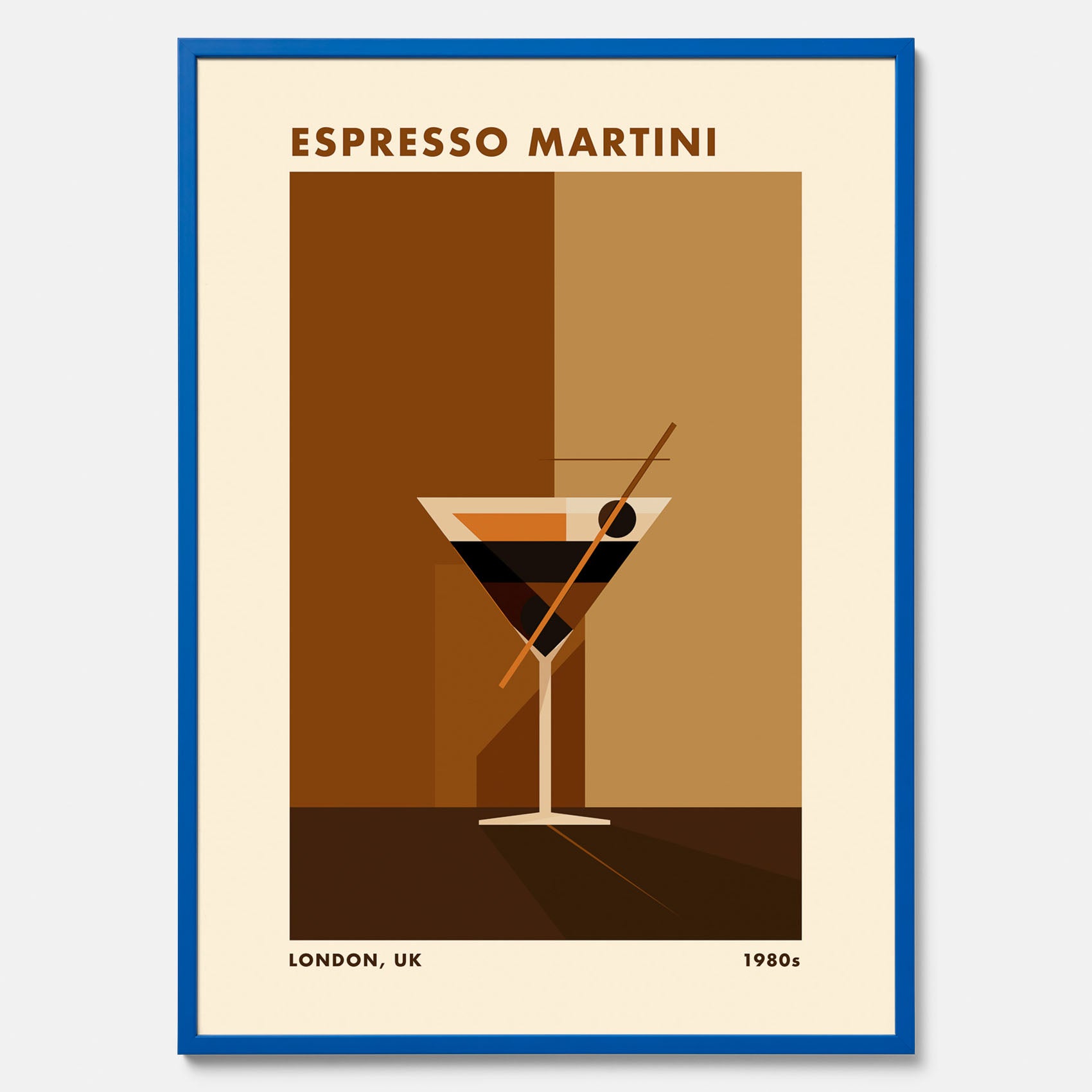 Tavla med Espresso Martini drink poster