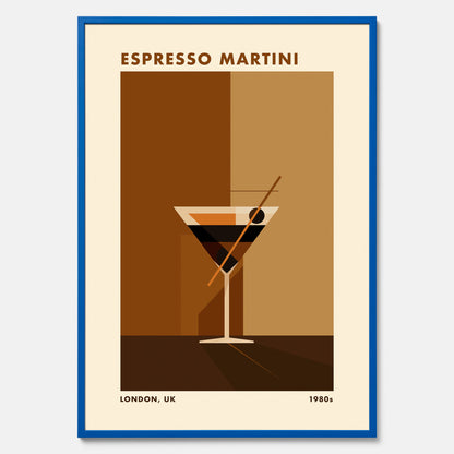 Tavla med Espresso Martini drink poster