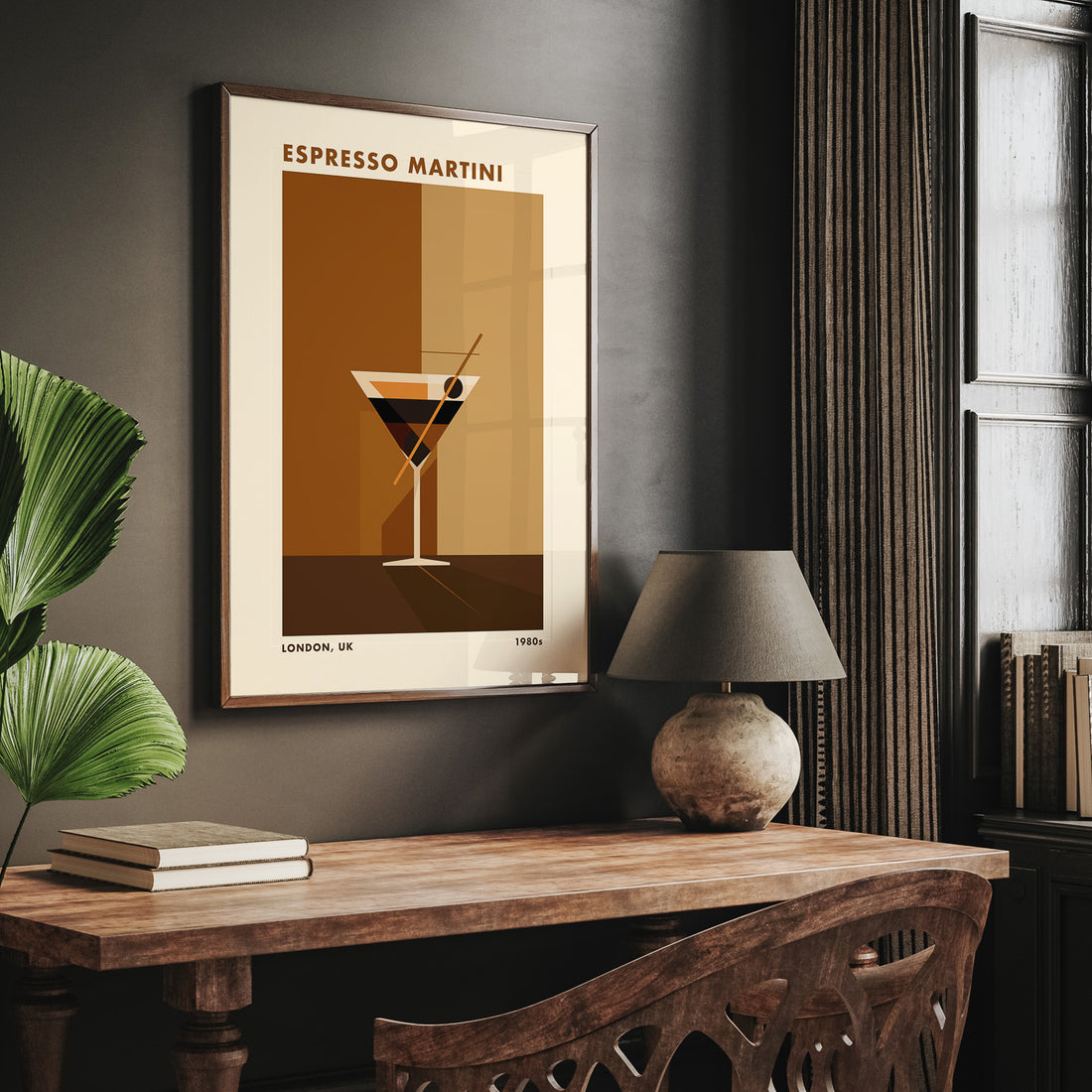 Tavla med Espresso Martini drink poster