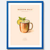 Tavla med Moscow Mule drinkposter