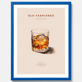 Tavla med en Old Fashioned Poster – Affisch med drink, drinkposter