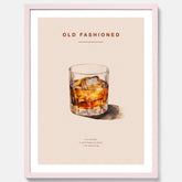 Tavla med en Old Fashioned Poster – Affisch med drink, drinkposter