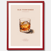 Tavla med en Old Fashioned Poster – Affisch med drink, drinkposter