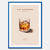 Tavla med en Old Fashioned Poster – Affisch med drink, drinkposter