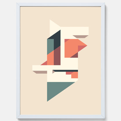 Abstract architecture No.1 poster – Abstrakt illustration