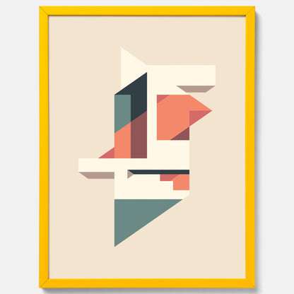 Abstract architecture No.1 poster – Abstrakt illustration