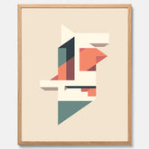 Abstract architecture No.1 poster – Abstrakt illustration