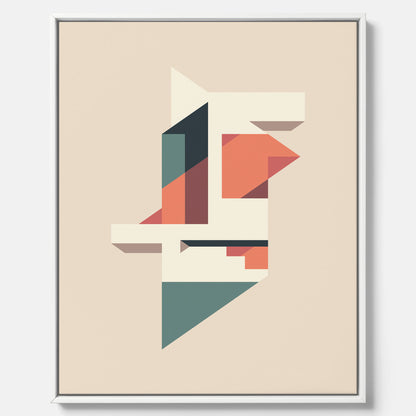 Abstract architecture No.1 canvas – Abstrakt illustration