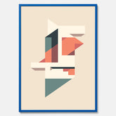 Abstract architecture No.1 poster – Abstrakt illustration