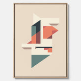 Abstract architecture No.1 canvas – Abstrakt illustration
